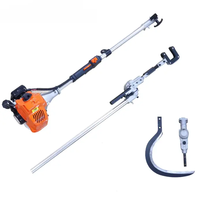 26cc Long Pole Oil Palm Cutter Industrial Grade 2 Stroke Aluminum Chassis High-quality Fruit Harvester Machine for Oil Palm