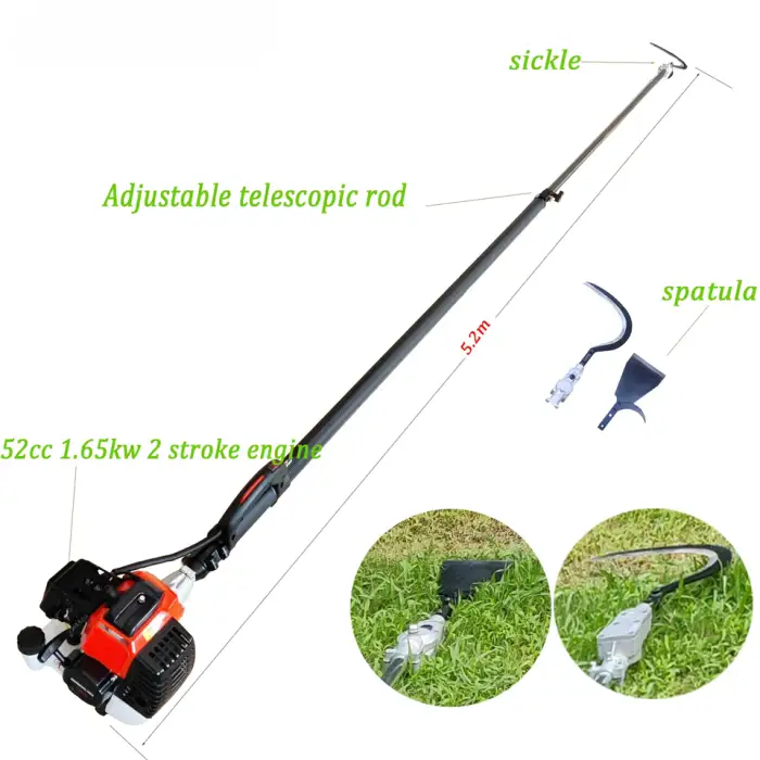 26cc Long Pole Oil Palm Cutter Industrial Grade 2 Stroke Aluminum Chassis High-quality Fruit Harvester Machine for Oil Palm