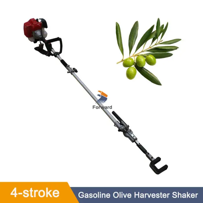 Hand Hold Pole Telescopic 2.3m Gasoline Olive Harvest Tools Olive Harvesting Vibration Machine