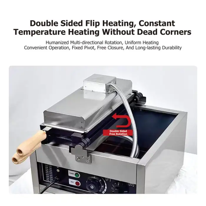 Korea Cheese Coin Bread Machine Machines for Small Business Customized Snack Equipment Cheese Gold Coin Waffle Maker