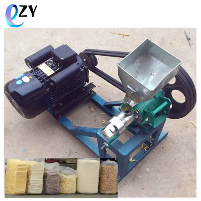 2021 Puffed Corn Snacks/Extruded Rice Puffing Cheese Ball Making Machine for Street