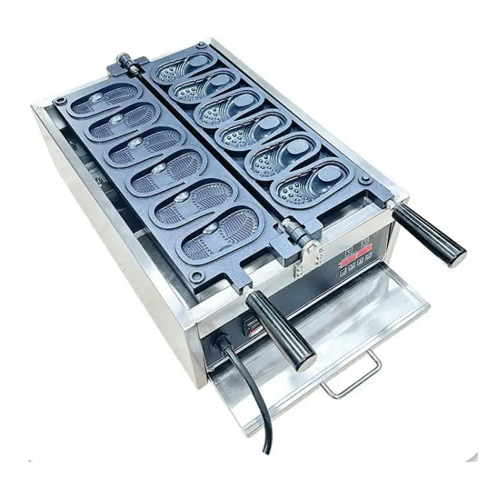 The - Commercial Taiyaki Machine, Croaker Cheese and Cheese Bread Waffle Machine