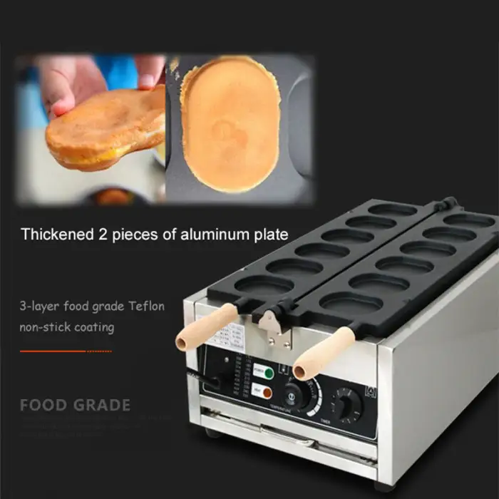 Commercial Professional Waffle Maker Machine Round Cheese Waffle Machine for Food Shop