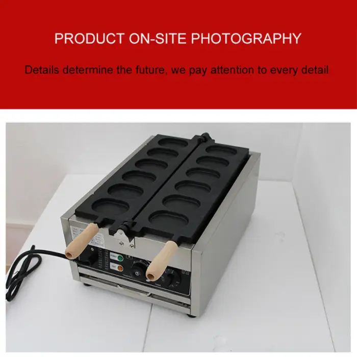 Commercial Professional Waffle Maker Machine Round Cheese Waffle Machine for Food Shop