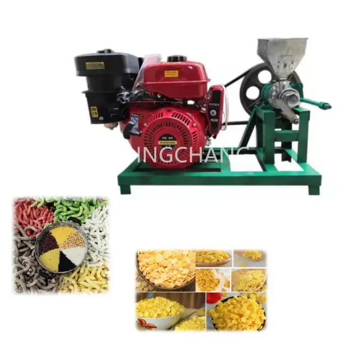 Snack Extruder Commercial Popcorn Machine Making Corn Cheese Ball Extruder Machine Corn Puff Making Machine