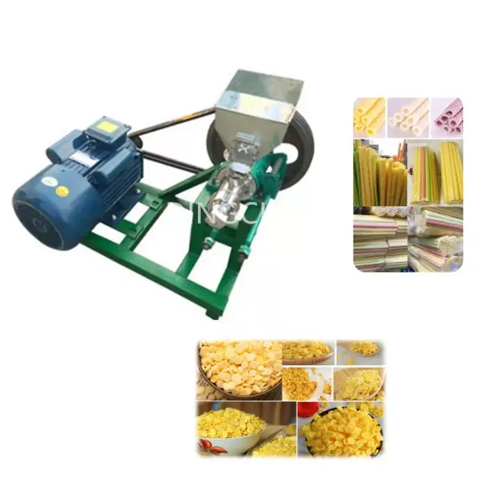 Snack Extruder Commercial Popcorn Machine Making Corn Cheese Ball Extruder Machine Corn Puff Making Machine
