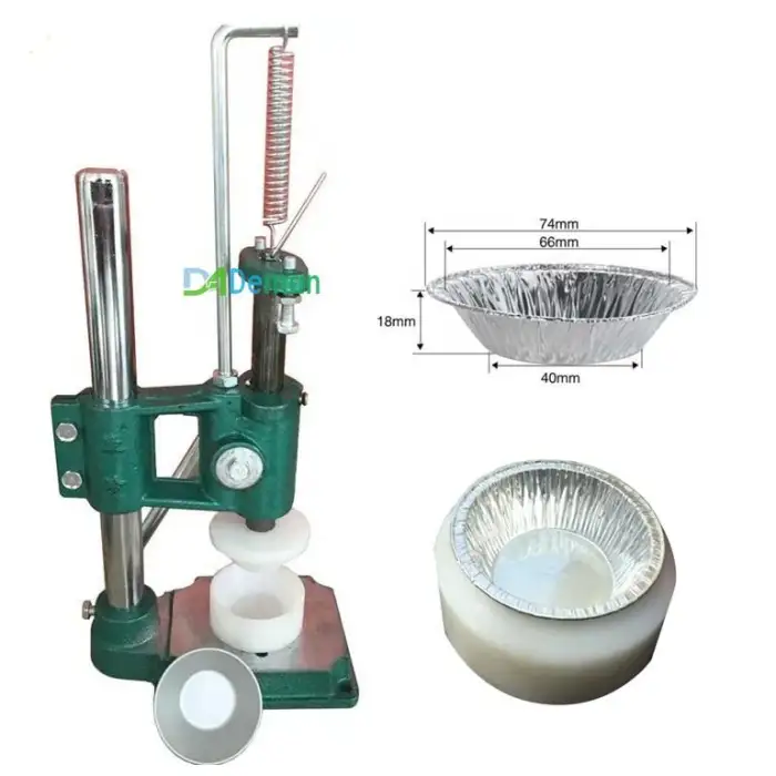 Egg Tart Crust Forming Machine Manual Type Egg Tart Making Machine Cheese Tart Shell Mold Forming Machine