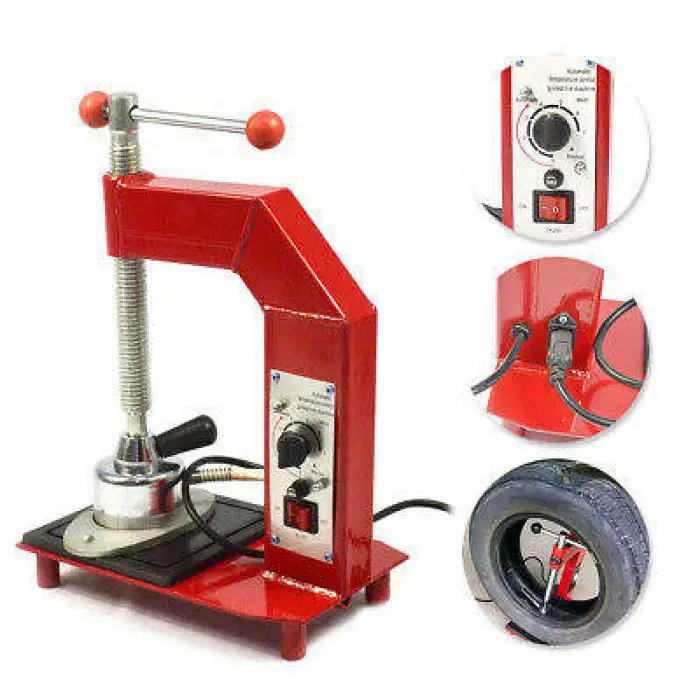 Manufacturer Rubber Vulcanizing Press Tire Repair Vulcanizing Machine for Car Tire Repair