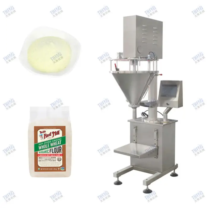 1kg 2 kg Screw Measuring Coffee Cheese Powder Packing Machine