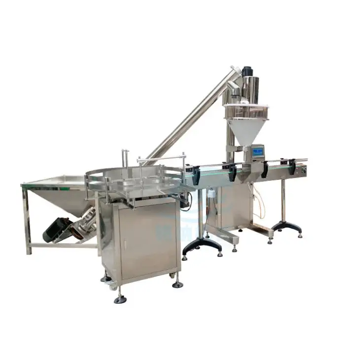 Fully Automatic Electric High Precision Soy Flour Seasoning Cheese Powder Filling Machinery with 220V/110V and 1% Accuracy