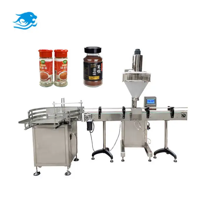 Fully Automatic Electric High Precision Soy Flour Seasoning Cheese Powder Filling Machinery with 220V/110V and 1% Accuracy