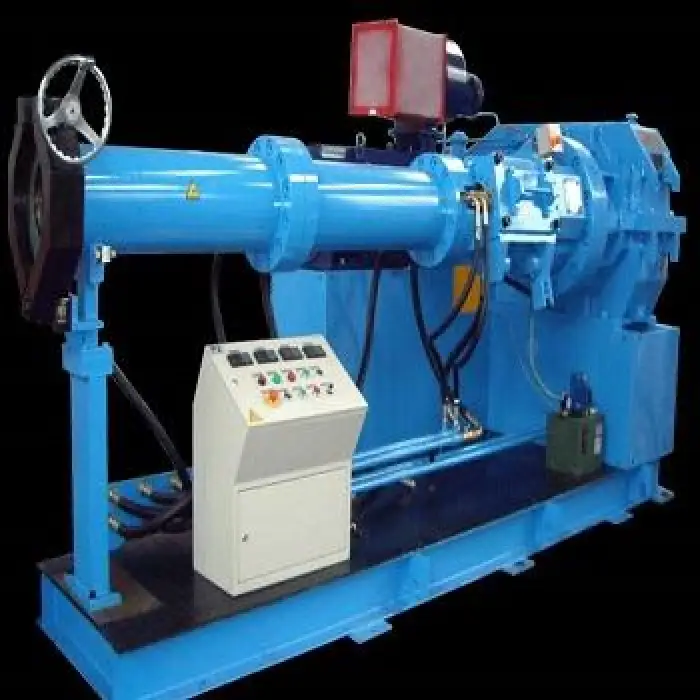 Excellent Vacuum and Pin Type Silicone Rubber Extruder Machine