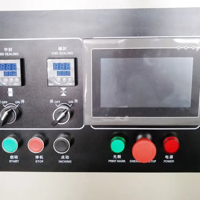 Automatic Sliced Bread Egg Roll Cheddar Cheese Pillow Packing Machine