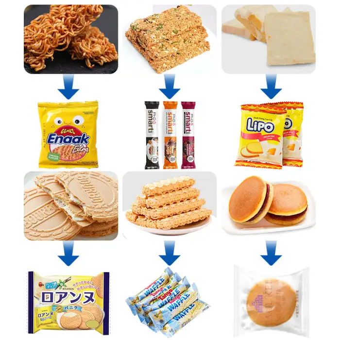 Automatic Square Brown Sugar Maltose Packaging Cheese Ball Caramel Candy Packing Machine