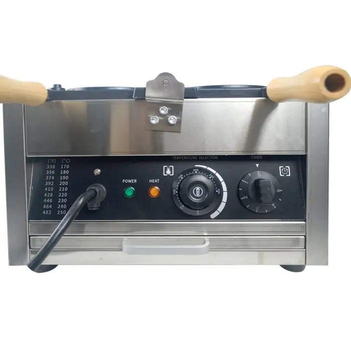 XEOLEO Commercial Electric Coin Waffle Machine Non-stick Waffle Maker Machine 10 Yen Coin Cheese Coin Waffle Maker