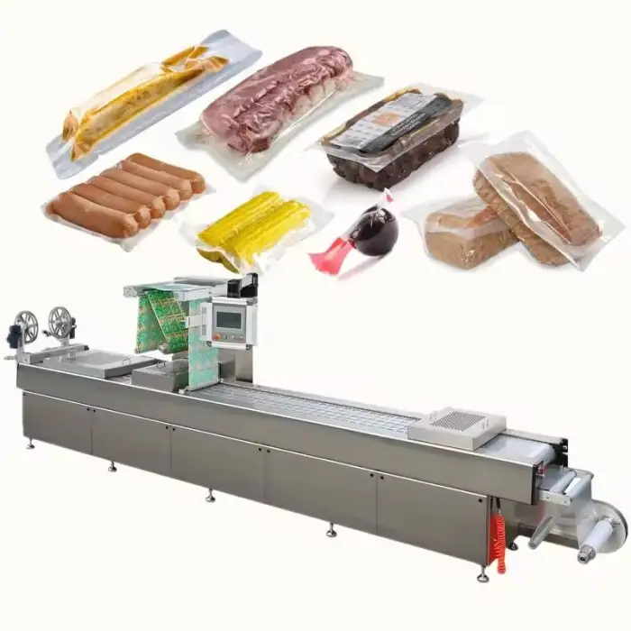 Plastic Stretch Film Packaging Machine Mozzarella Cheese Vacuum Packing Machine