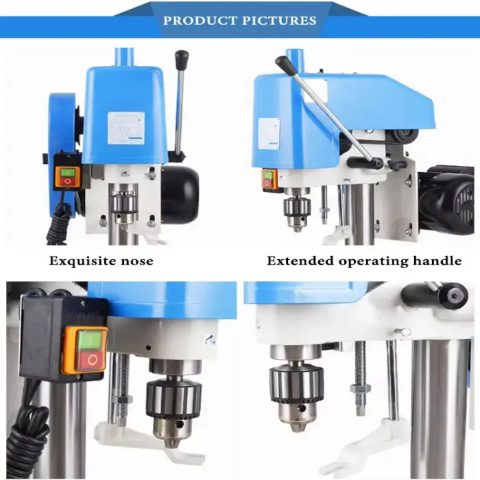 Home Small 16MM 750W Industry Table Drill Press Taladro De Columna Taladro De Banco Mini Bench Drilling Machine