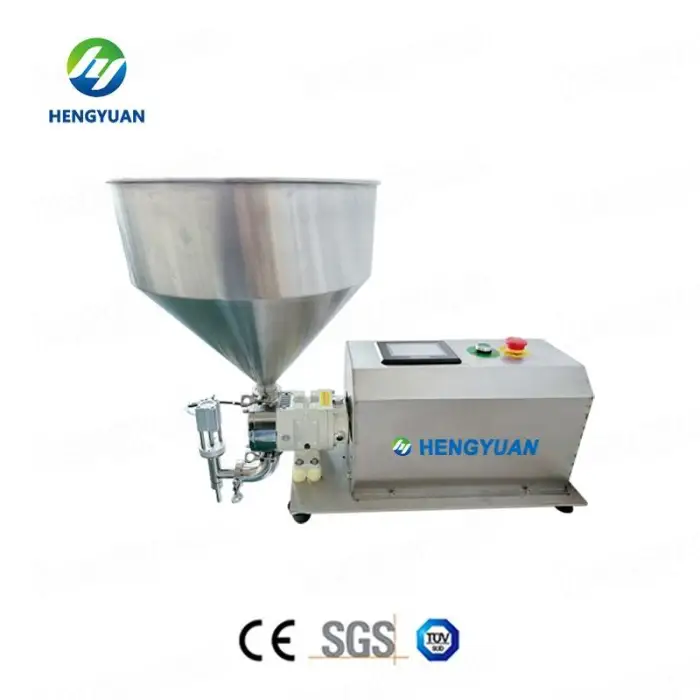 Semi-automatic Desktop Cheese Sauce Rotor Pump Dosing Filling Machine