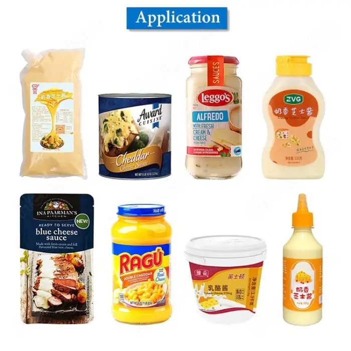 Semi-automatic Desktop Cheese Sauce Rotor Pump Dosing Filling Machine