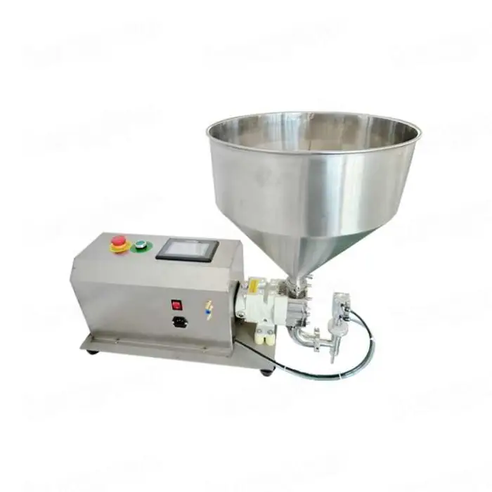 Semi-automatic Desktop Cheese Sauce Rotor Pump Dosing Filling Machine