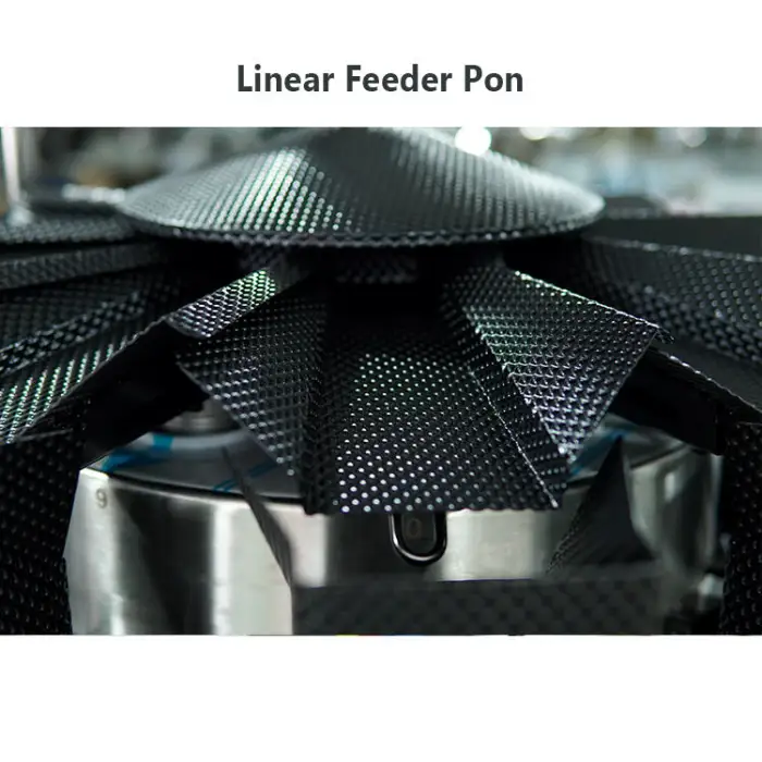 14 Heads Multihead Combination Weigher Machine Sticky Food Meat Cheese Weighing Packaging Machines