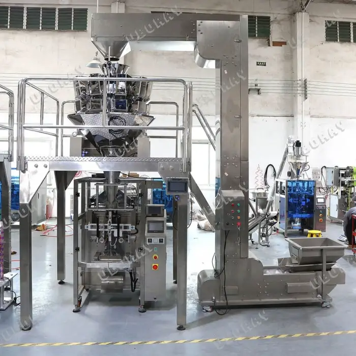 Automatic Weighing Food Mozzarella Cheese Pouch Packing Packaging Machine