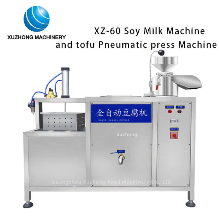 Automatic Cheese Press Tofu Machine Maker Manufacturer Stainless Steel Tofu Pudding Soymilk Production Line Tofu Machine