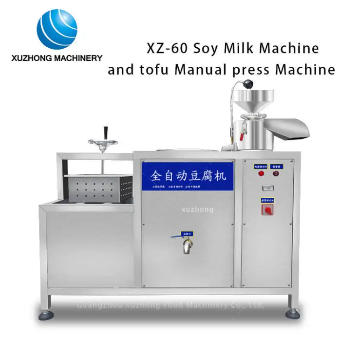 Automatic Cheese Press Tofu Machine Maker Manufacturer Stainless Steel Tofu Pudding Soymilk Production Line Tofu Machine