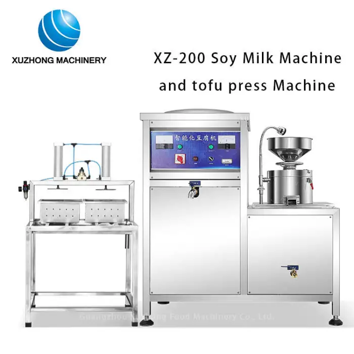 Automatic Cheese Press Tofu Machine Maker Manufacturer Stainless Steel Tofu Pudding Soymilk Production Line Tofu Machine