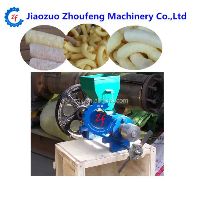 Corn Rice Cheese Ball Puff Snack Food Making Machine