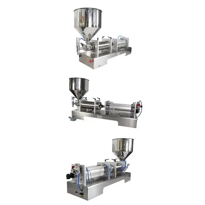 Semi Automatic Nacho Cheese Sauce Filling Machine