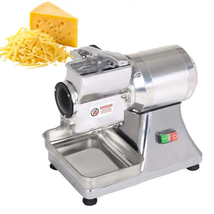 Low Stainless Steel Commercial Cheese Graters Hard Chocolate Bar Cheese Shredders Commercial Use Cheese Crushing Machine