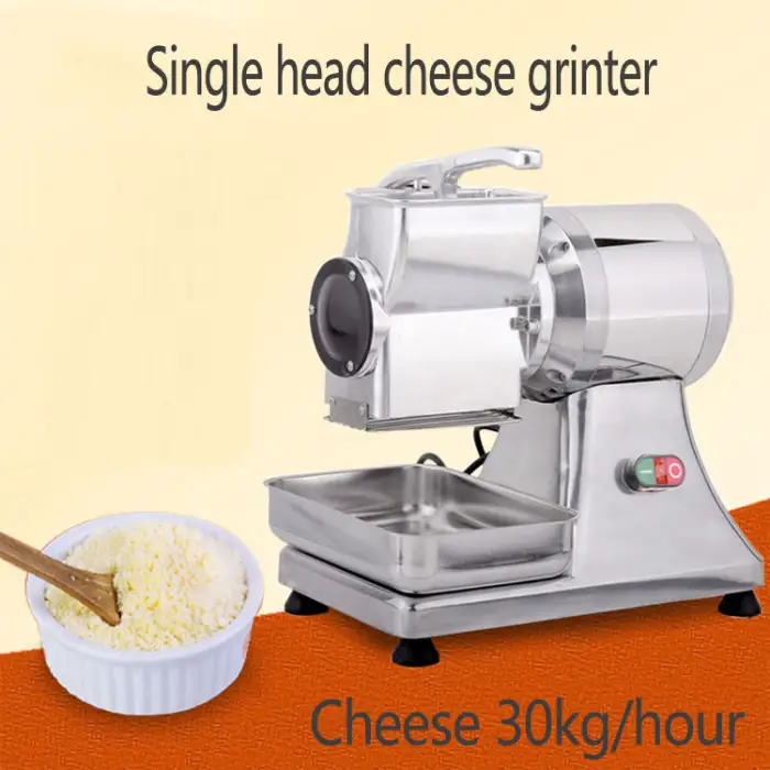 Low Stainless Steel Commercial Cheese Graters Hard Chocolate Bar Cheese Shredders Commercial Use Cheese Crushing Machine