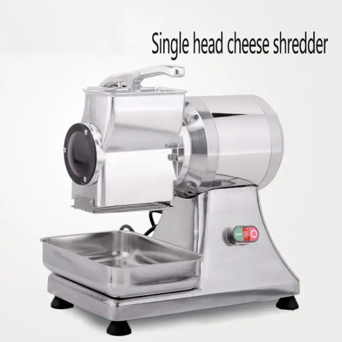 Low Stainless Steel Commercial Cheese Graters Hard Chocolate Bar Cheese Shredders Commercial Use Cheese Crushing Machine