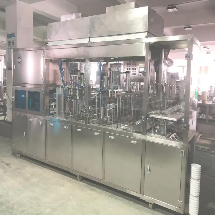 Automatic Processed Cheese Filling and Wrapping Machine Yogurt Packing Machine Yogurt Sealing Machine