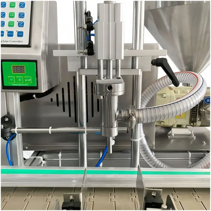 TES Desktop Rotary Pump Automatic Paste Filling Machine Tomato Sauce Butter Cheese Paste Filling Machine