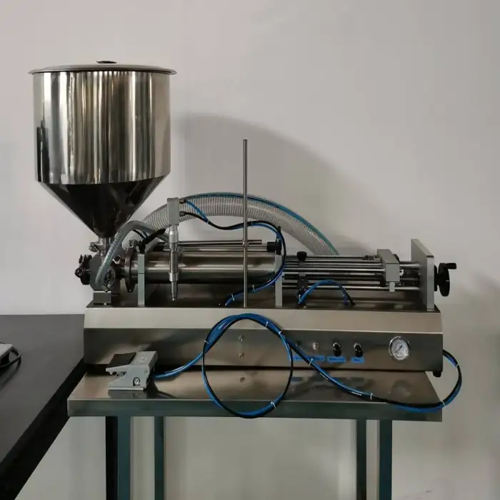 100-1000ml Bottle Semi Automatic Sauce Liquid Filling Machine Honey Paste Product Cheese Oil Gel Filler Filling Machine