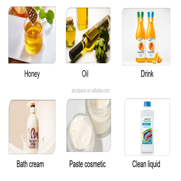 100-1000ml Bottle Semi Automatic Sauce Liquid Filling Machine Honey Paste Product Cheese Oil Gel Filler Filling Machine