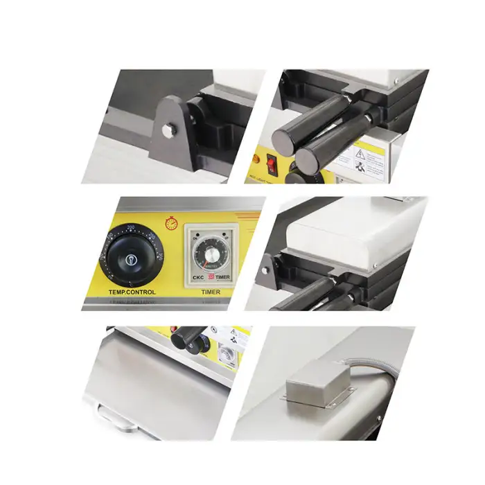 Korean Street Food Commercial Coin Pancake Maker Digital Coin Cheese Bread Machine