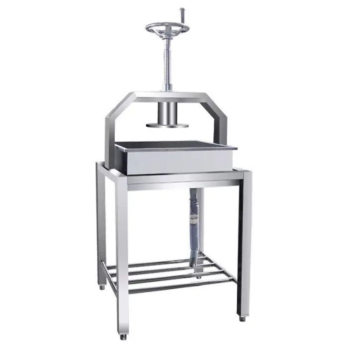 Automatic Soymilk Machine Soya Bean Curd Tofu Making Machine for 1 Head Stainless Steel Tofu Paneer Cheese Presser