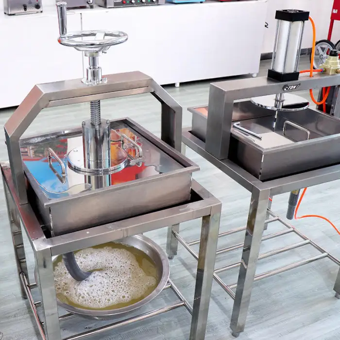 Automatic Soymilk Machine Soya Bean Curd Tofu Making Machine for 1 Head Stainless Steel Tofu Paneer Cheese Presser