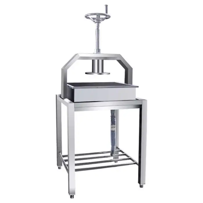 Automatic Soymilk Machine Soya Bean Curd Tofu Making Machine for 1 Head Stainless Steel Tofu Paneer Cheese Presser