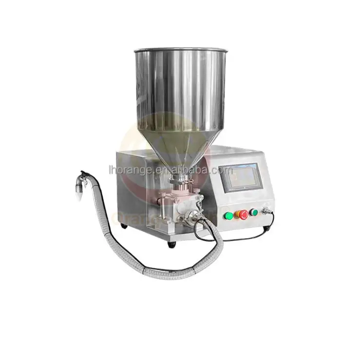 Automatic Puff Cake Donut Injecting Cheese Cream Machine for Bakery