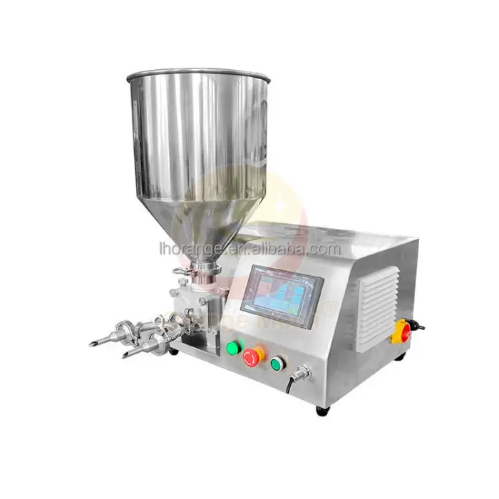 Automatic Puff Cake Donut Injecting Cheese Cream Machine for Bakery