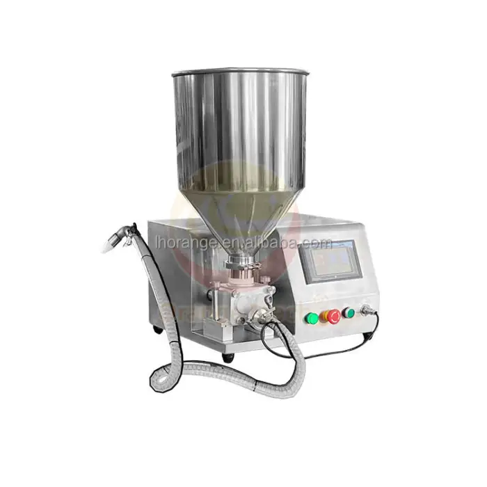 Automatic Puff Cake Donut Injecting Cheese Cream Machine for Bakery