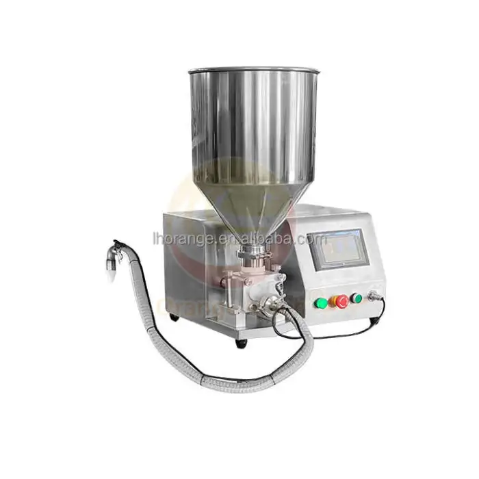 Automatic Puff Cake Donut Injecting Cheese Cream Machine for Bakery