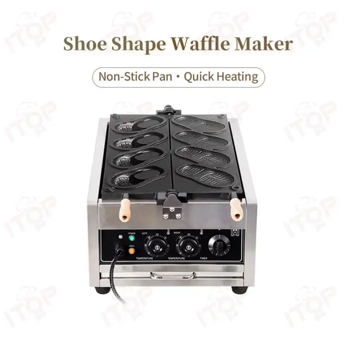Electric Crocs Bread Waffle Machine/ Cheese Bread Maker Electric Crispy Cheese Cookie Maker