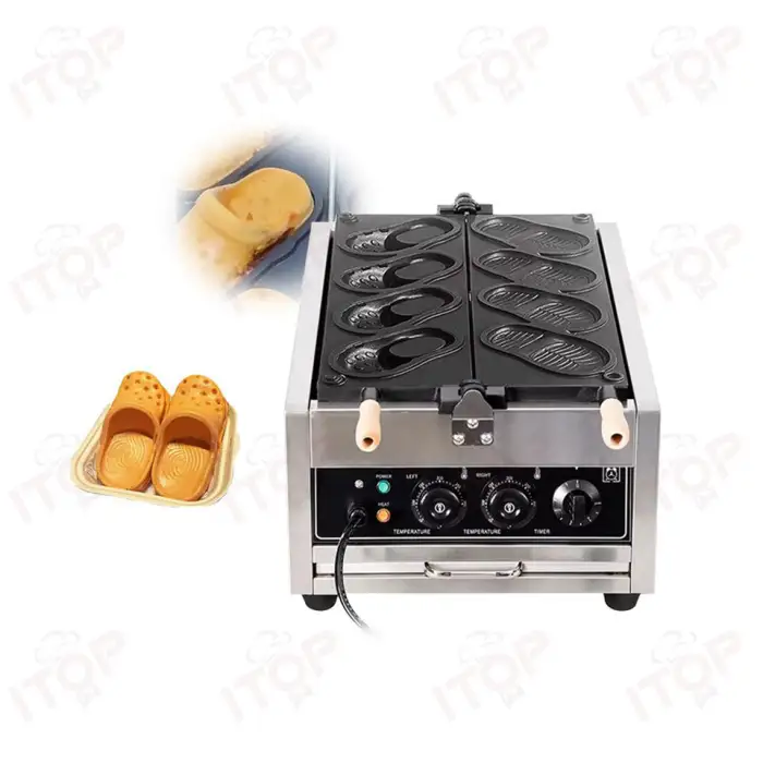 Electric Crocs Bread Waffle Machine/ Cheese Bread Maker Electric Crispy Cheese Cookie Maker
