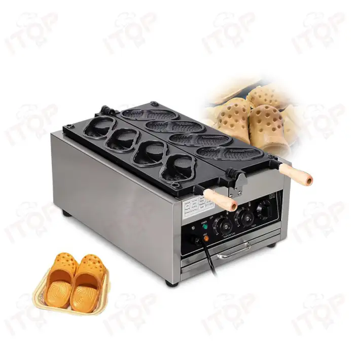 Electric Crocs Bread Waffle Machine/ Cheese Bread Maker Electric Crispy Cheese Cookie Maker