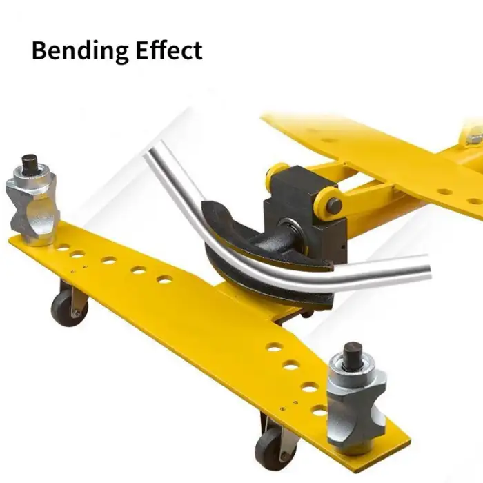 22-60mm Hydraulic Tube Pipe Bender Multifunctional Manual Steel Pipe Bending Tool Machine 16T Galvanized Pipe Iron Tool